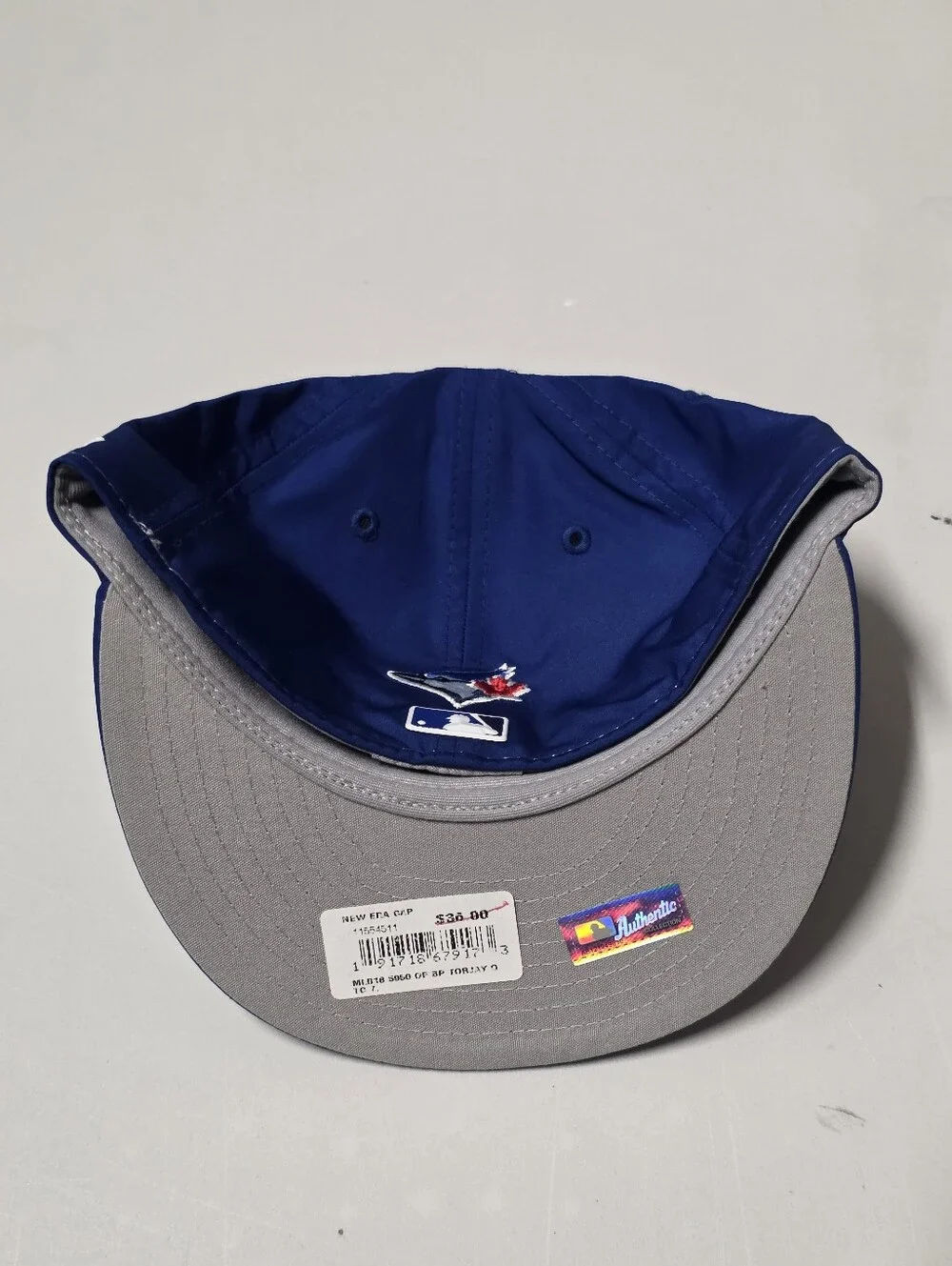 New Era 59FIFTY MLB Fitted Cap Size 7 Tampa Bay Rays Toronto Blue Jays